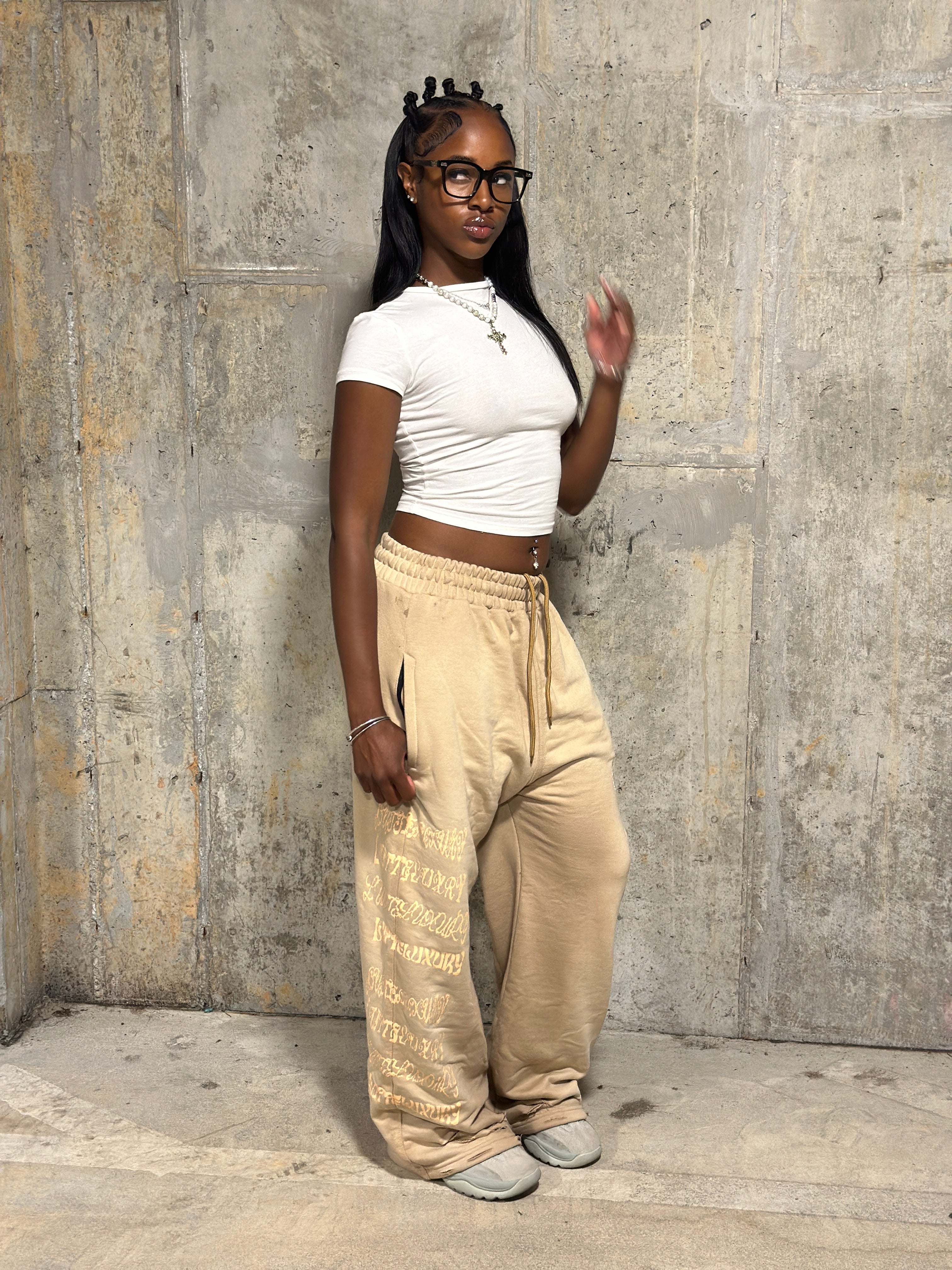 Lutteluxury “Thrashed Bloated” Sweatpants