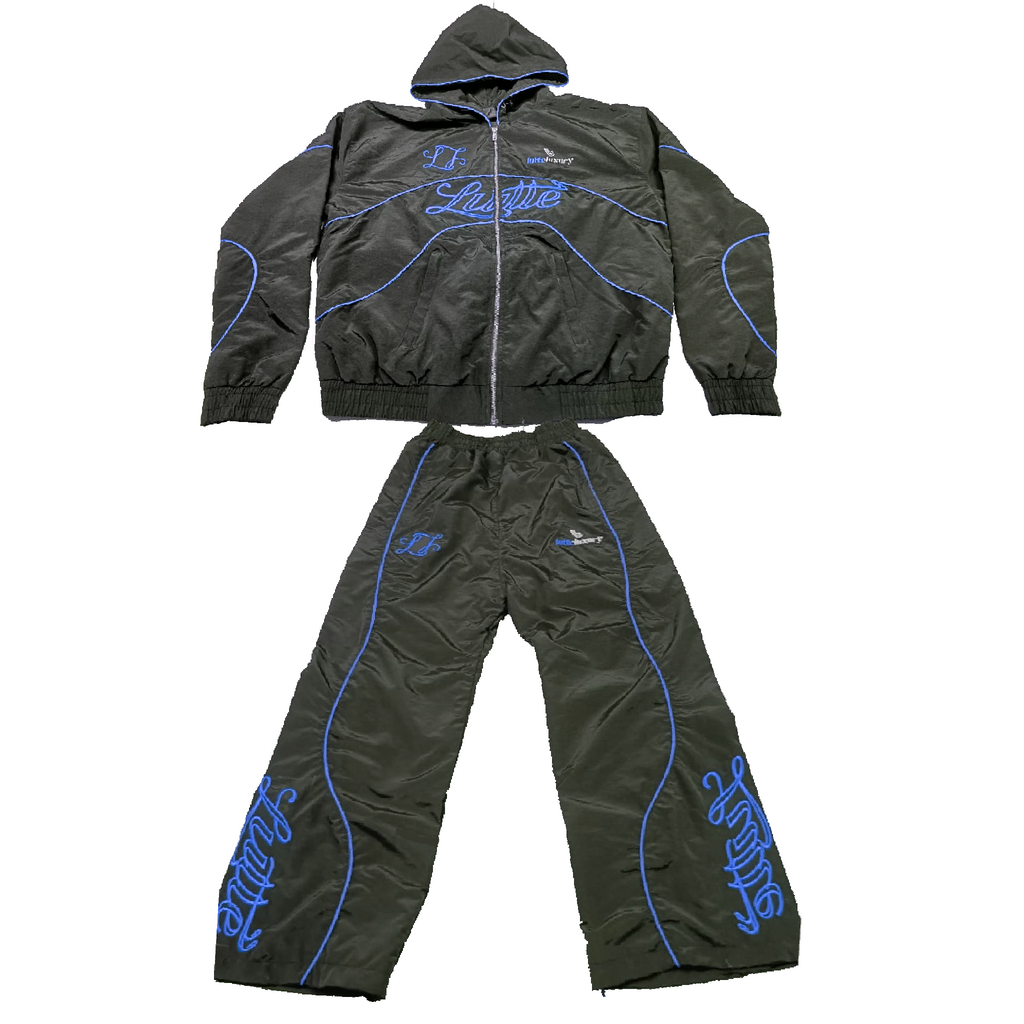 Lutteluxury “Racing to the Lutte” Tracksuit Blueberry