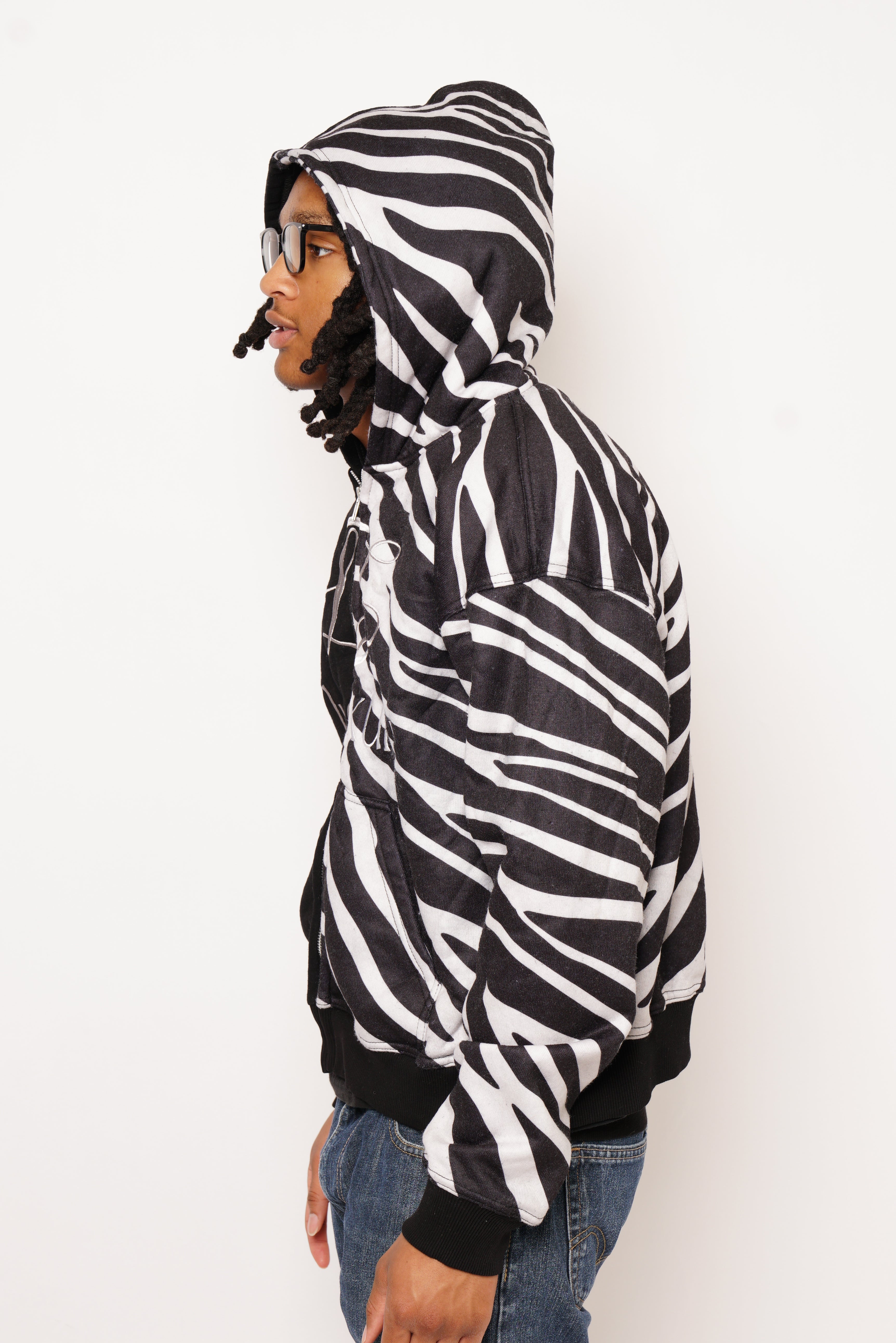 Lutteluxury “Half-Man/Half-Zebra” Hoodie