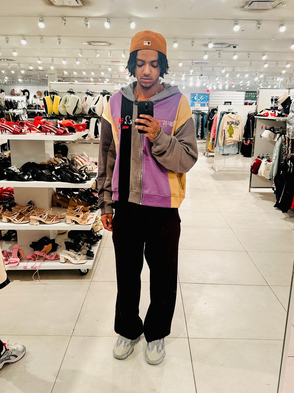 Lutteluxury “Multipanel Purple Matter” Hoodie