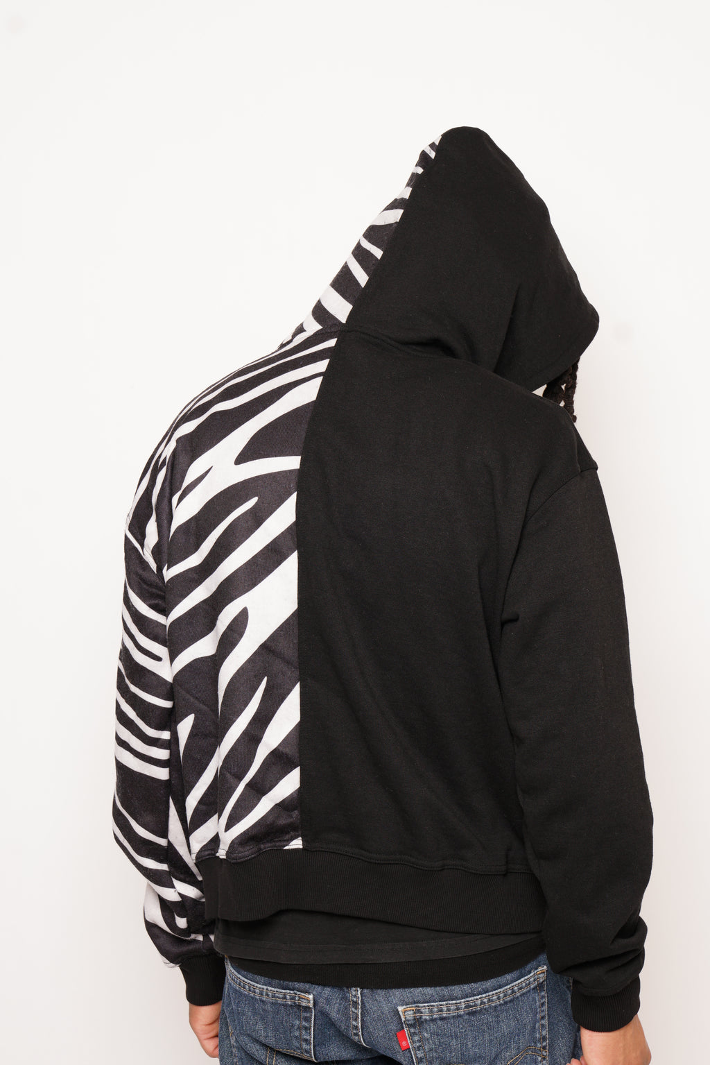 Lutteluxury “Half-Man/Half-Zebra” Hoodie