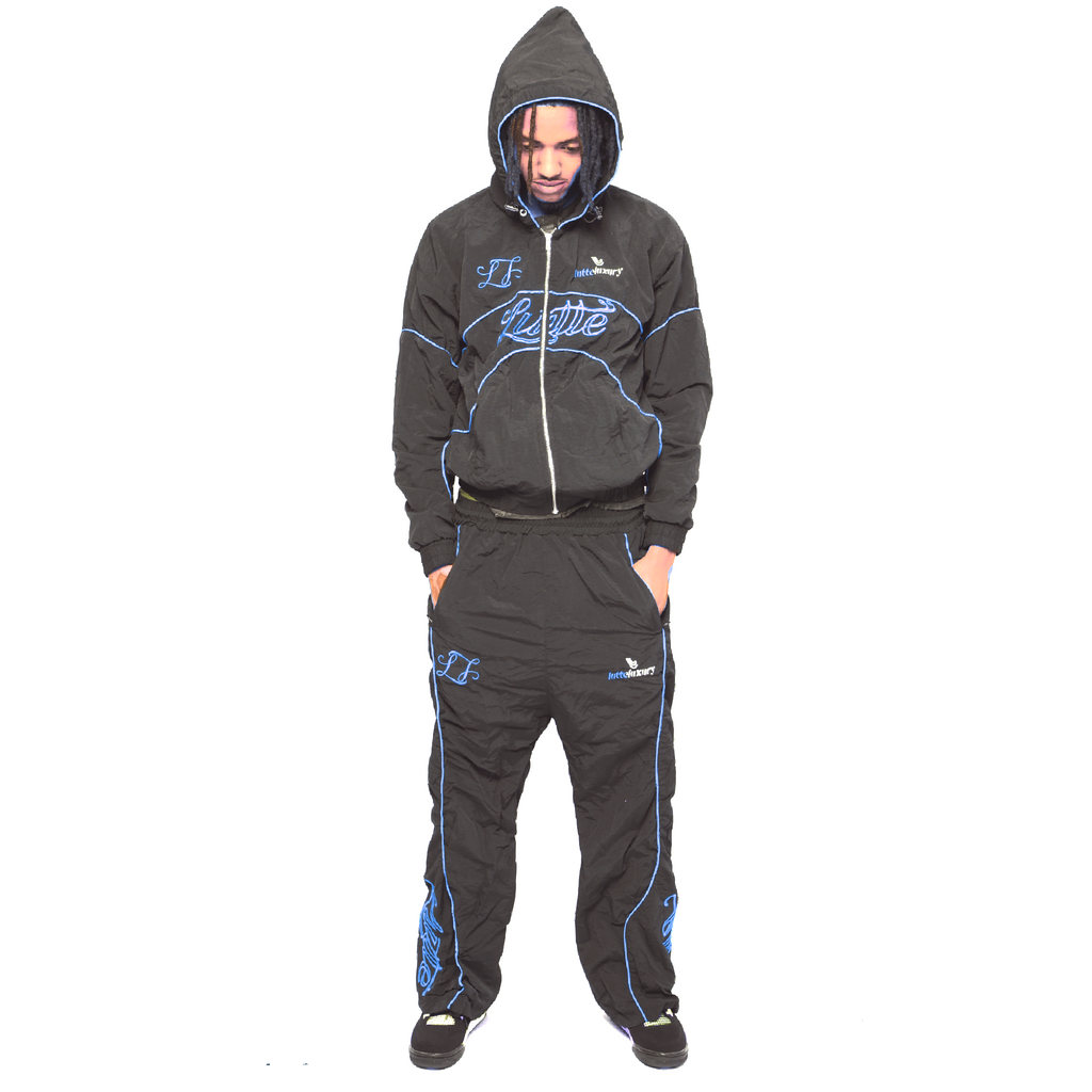 Lutteluxury “Racing to the Lutte” Tracksuit Blueberry