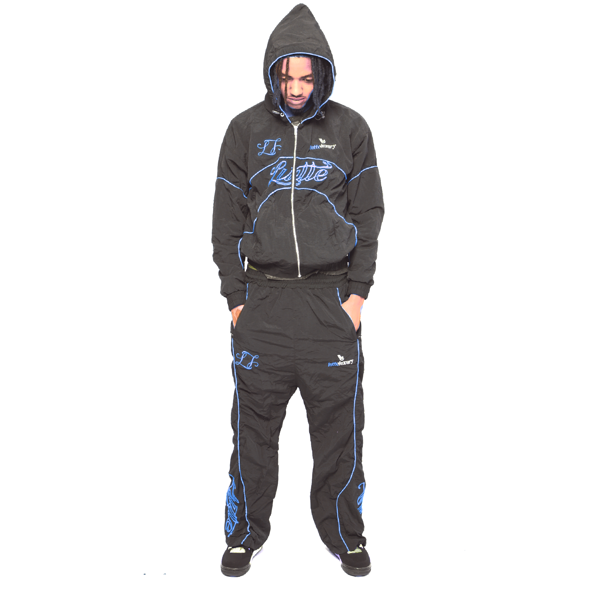 Lutteluxury “Racing to the Lutte” Tracksuit Blueberry