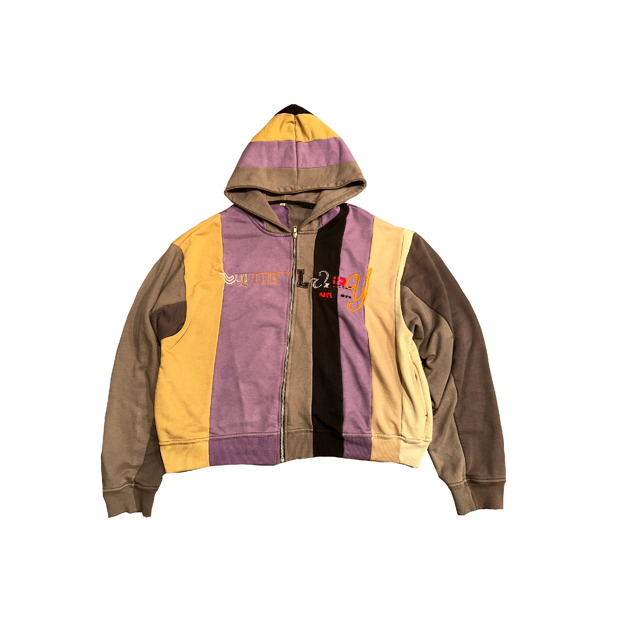 Lutteluxury “Multipanel Purple Matter” Hoodie
